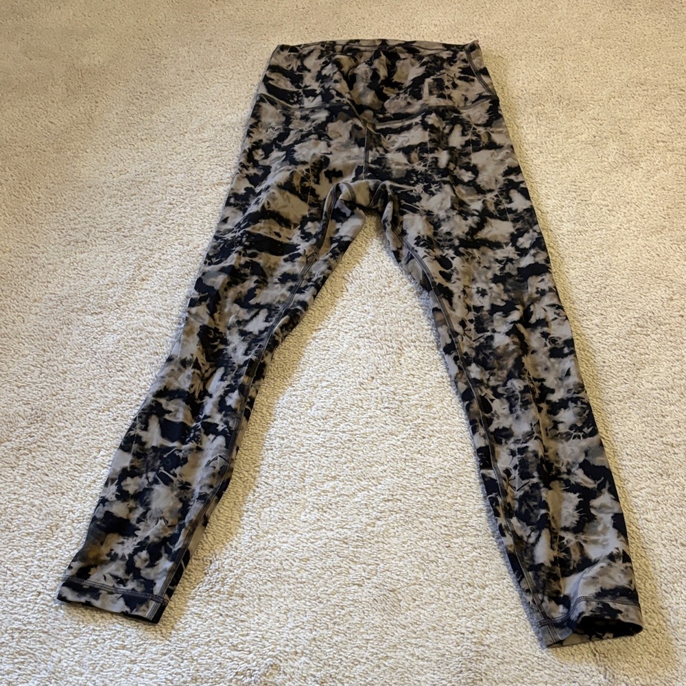 Lulu diamond dye Leggings